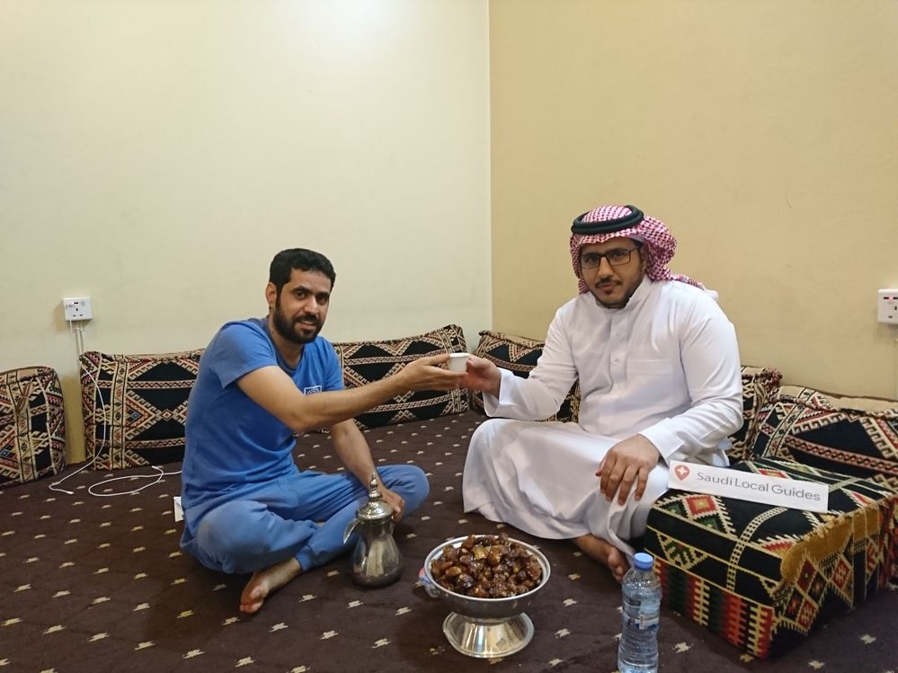 Arabian coffee with dates