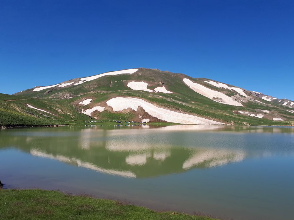 Dalamper Mountain and Lake