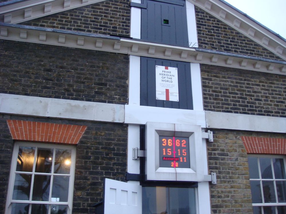 The Prime Meridian.