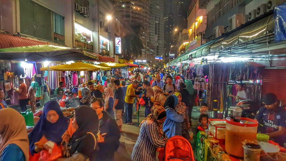 The most famous flea market in Kuala Lumpur, Malaysia :)