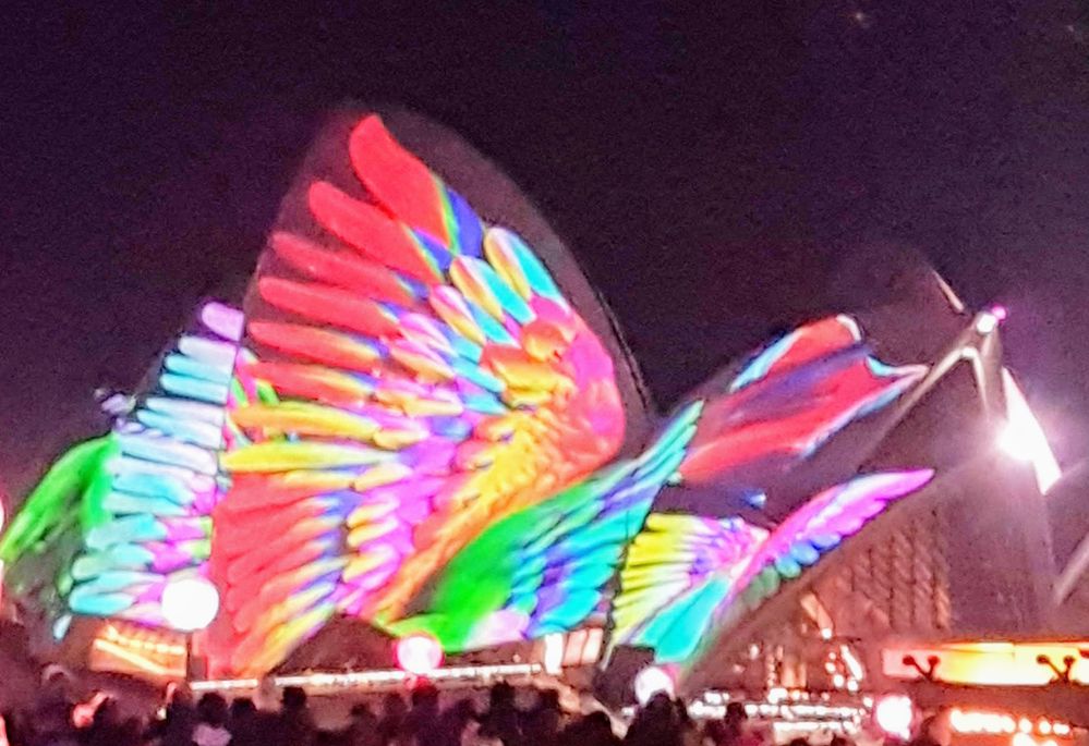 Sydney Opera House in Vivid Lights, Music and Ideas Show