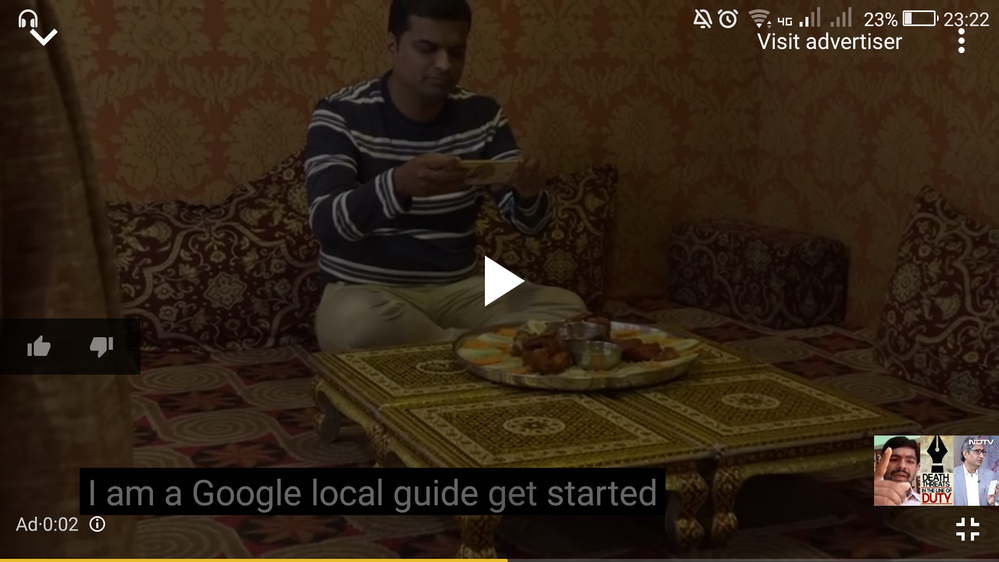 Local Guides Ad on YouTube