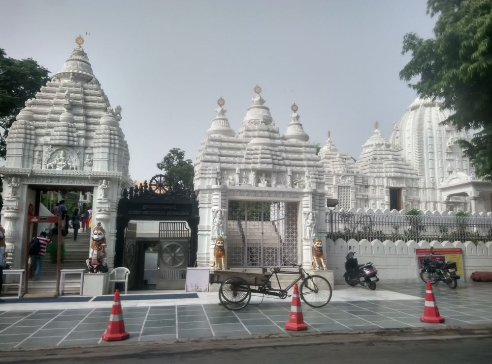 South Indian Temple on the street of Hauz khas Village