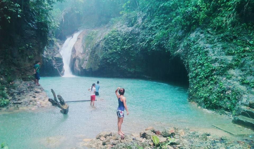 Caption: Kilab-Kilab Falls (Bohol, Philippines) on a Rainy Day by kathydgypsy