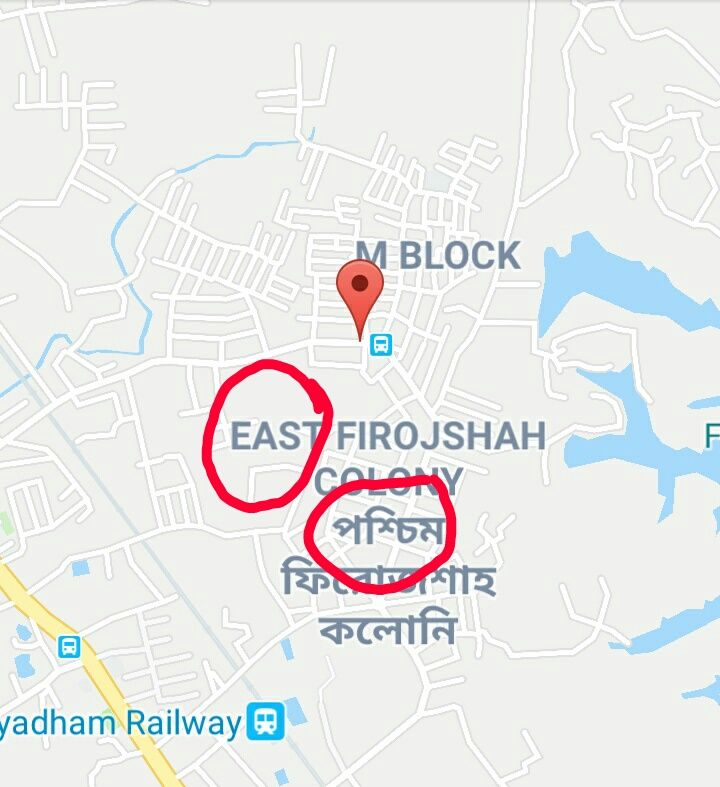 Correction of name of a place in google map.