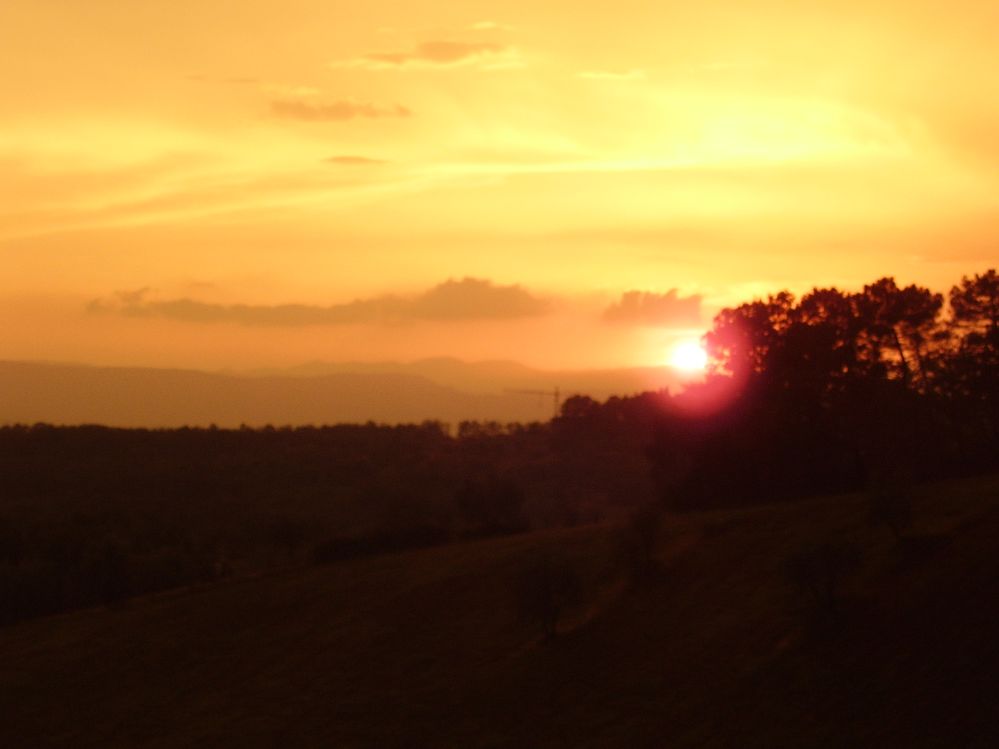 Mugello - Tuscany - August 2009 - Sunset