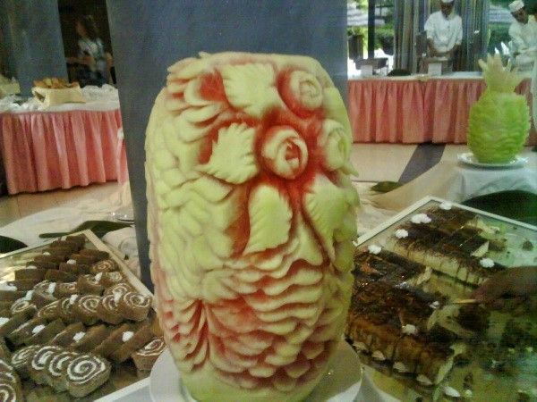 Carving  .Watermelon.
