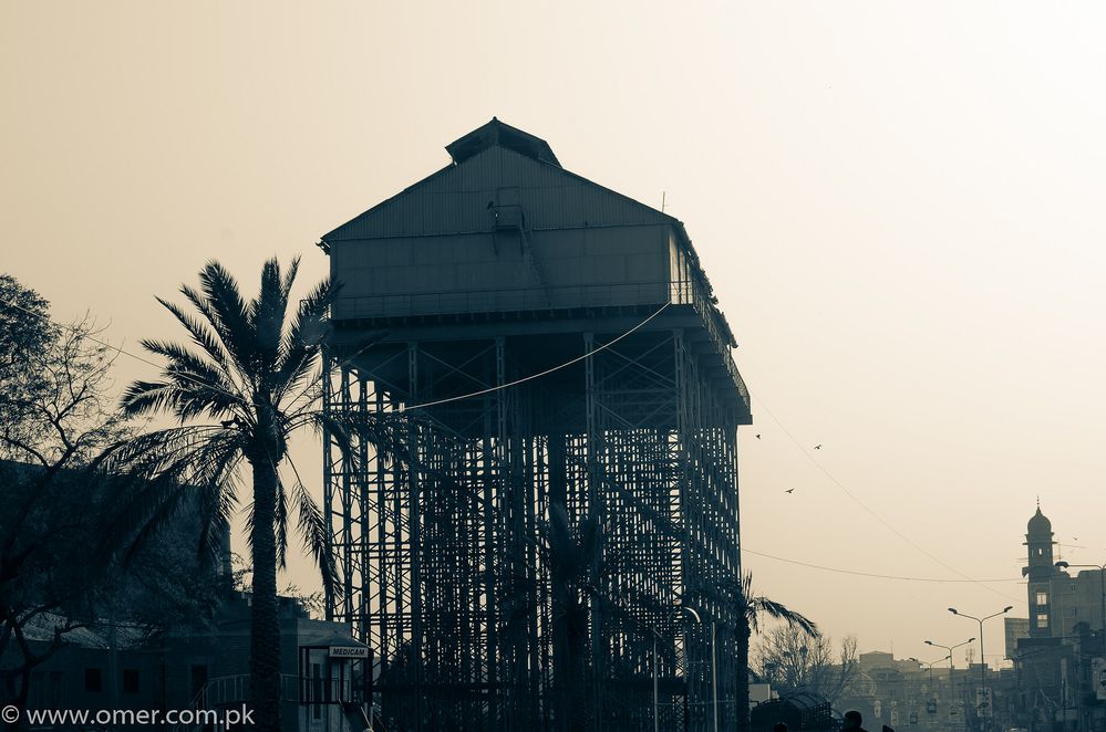 One of the water tanks that stands tall reminding us of Victorian Era and British Rule in this region