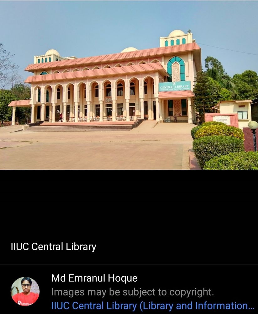 IIUC Central Library, Chittagong.
