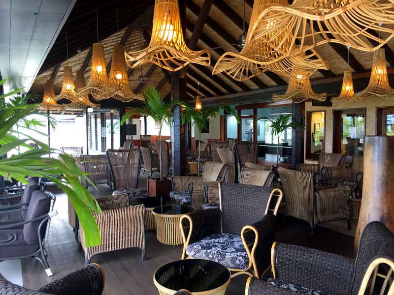 Tahitian style in InterContinental Resort Tahiti