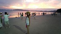 SUNSET AT BAY KABAI THAILAND