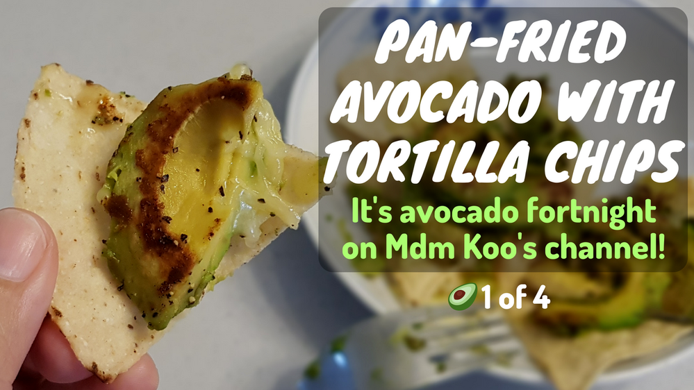 Mdm Koo pan fried avocado :D