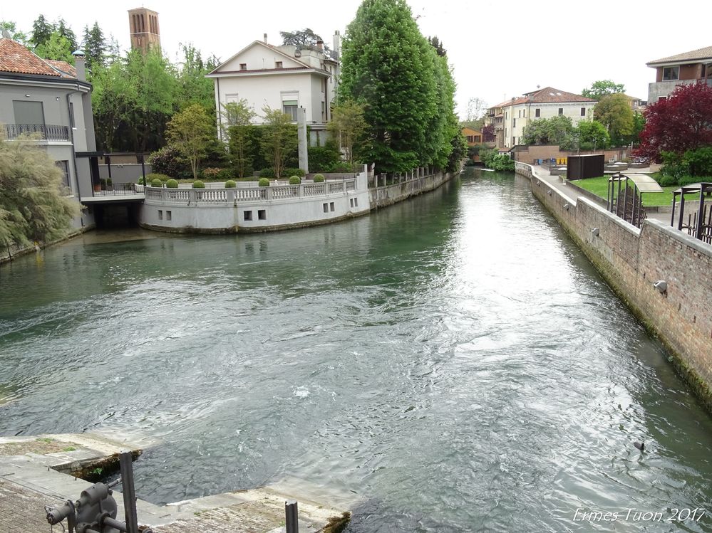 Caption: Sile River - Entering Treviso