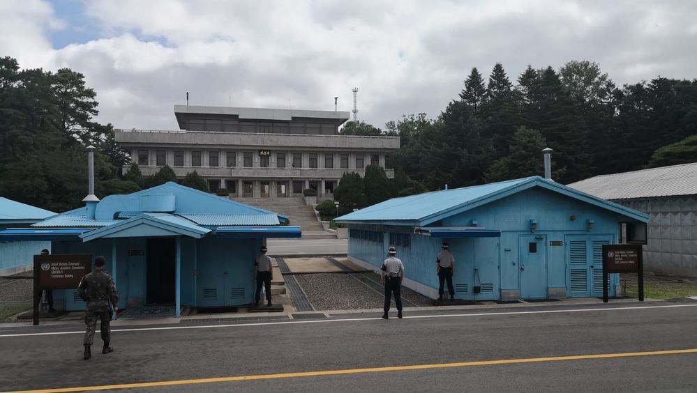 The Joint Security Area (JSA), probably the most recognisable part of the DMZ