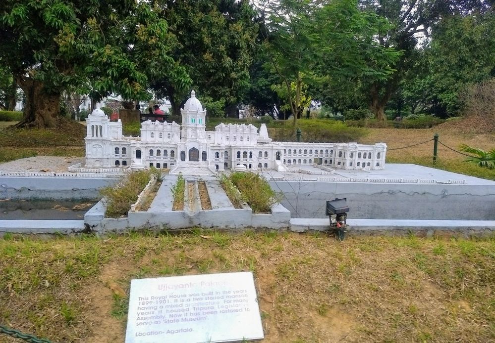Replica of Ujjanta Palace, Tripura