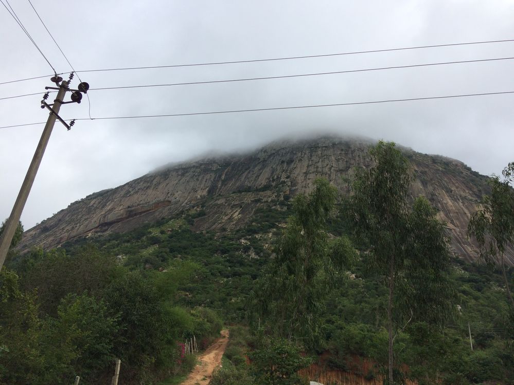 Random clicks near nadi hills, just watch big rock