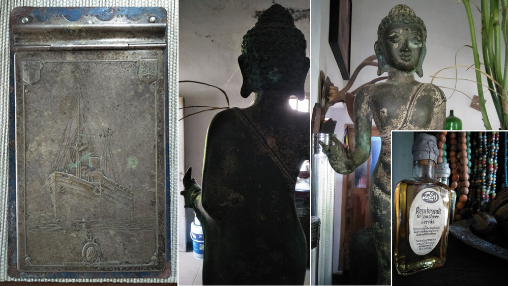 Antique treasures found in rumah sawah "Art of Fadjar Djunaedi"