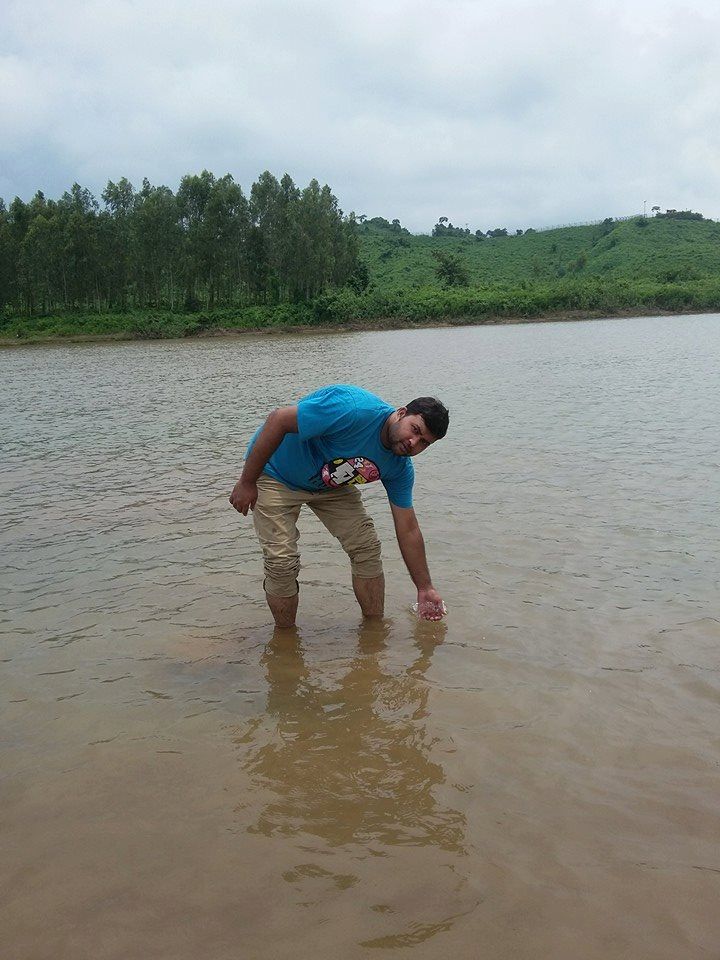 Me in a river