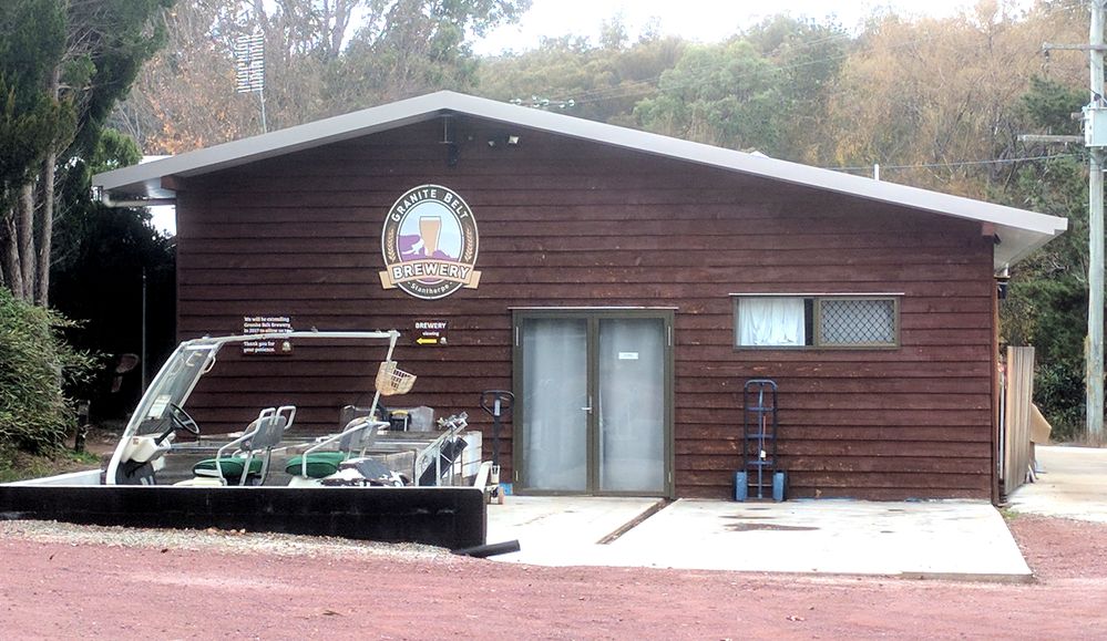Caption: A photo of the exterior of Granite Belt Brewery. (Local Guide Thomas McPherson)