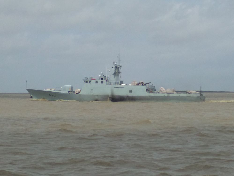 A Navy Ship, Bangladesh.