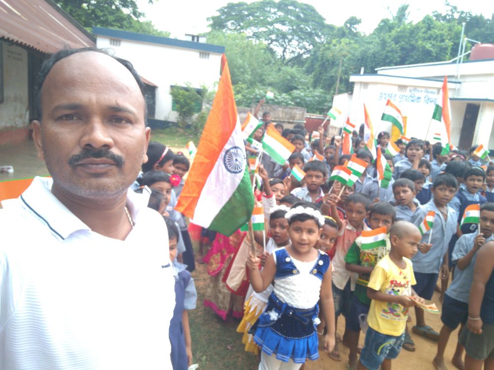 Independenc Day celebration of India at my School