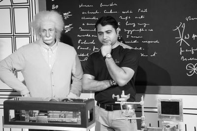 Einstein with Dr. Yash Paul Sharma