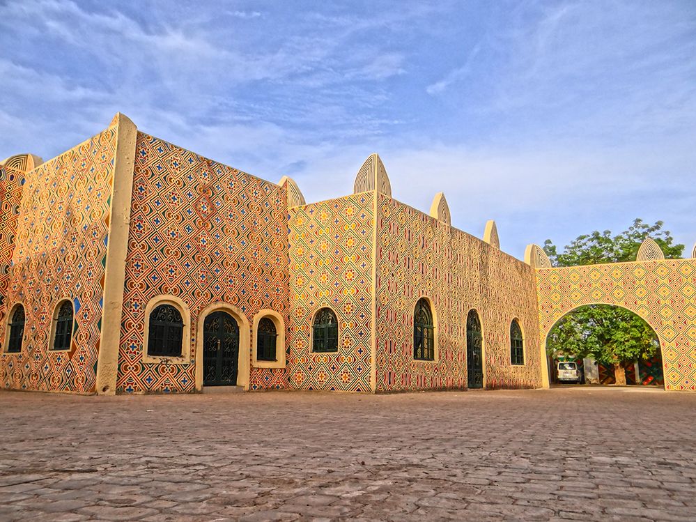 Caption: A photo of the exterior of the Dutse Museum in Dutse, Nigeria. (Local Guide Ameen Umar)