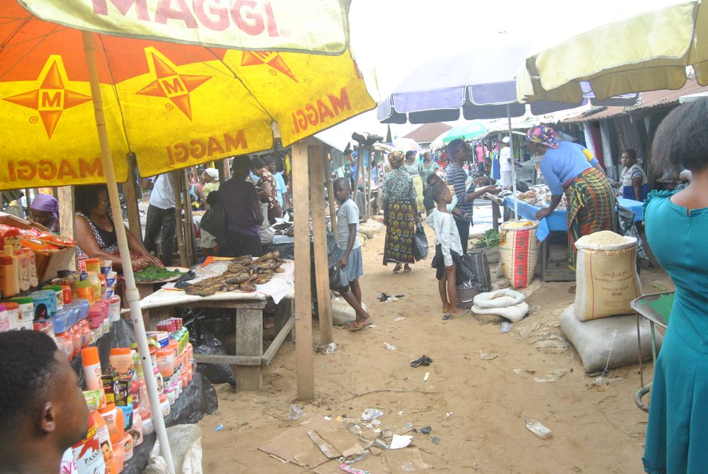 More from the Okurikang Market.