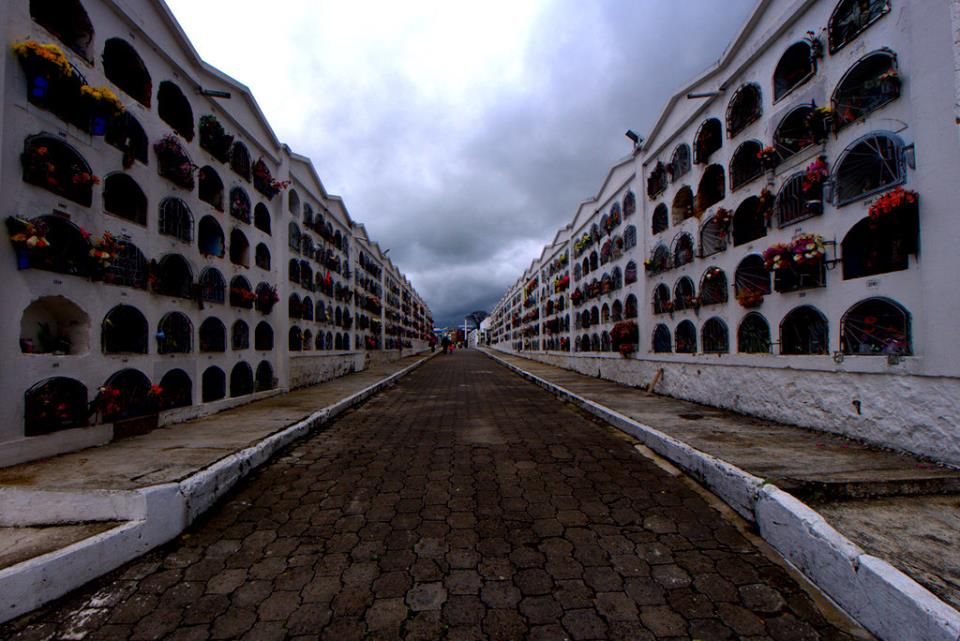 Famous cemetery in Bolivia