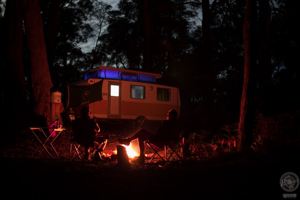 Camping with the old Viscount