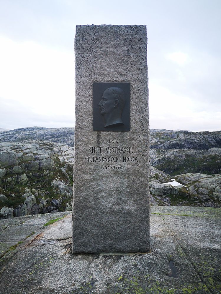 The Knut Vesthassel memorial. Photo: Andréas S. Eriksson