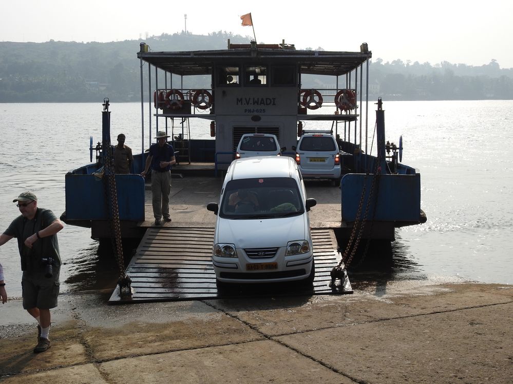 Ferry Boat, Divar Island - Goa