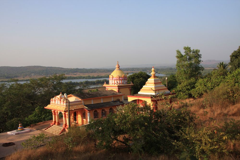 Hindu Temple at Divar Island, Goa