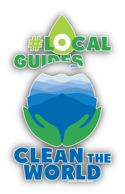 Caption: LocalGuidesCleanTheWorld Logo