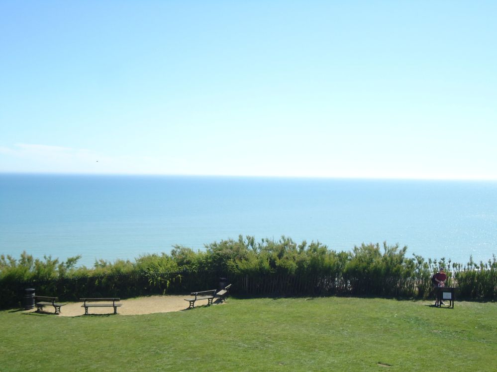 From Top of the Hastings Castle, UK