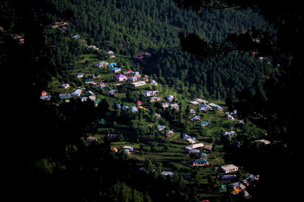 A small village in suburbs of Abbottabad city