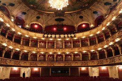 croatian natonal theatre  - inside