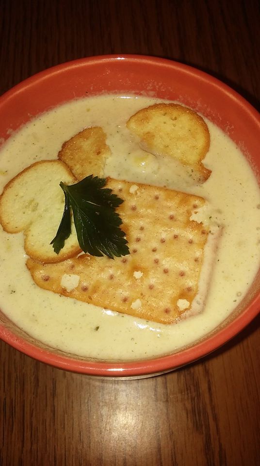 Kukoricás zeller krém leves , saját receptem .(eng:Maize celery cream soup)my own recipe