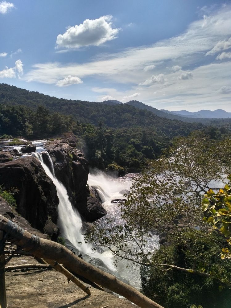 Athirapally water falls ,kerala ,India