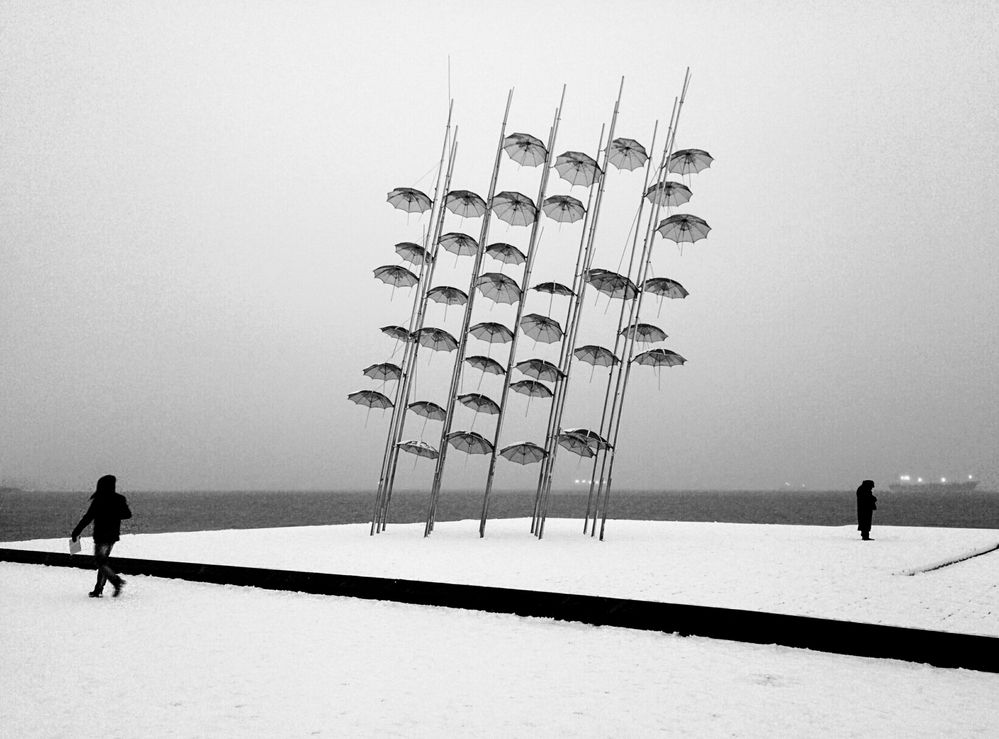 Umbrellas... Thessaloniki