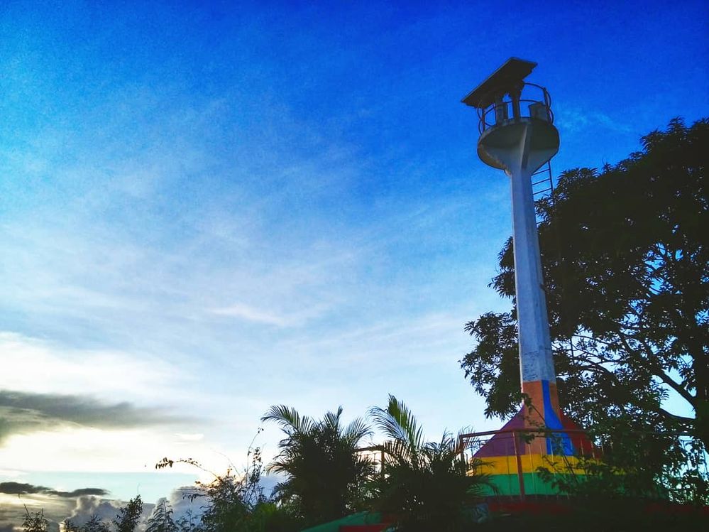 The Parola. A lighthouse made by the Americans during the American occupation of the Philippines.