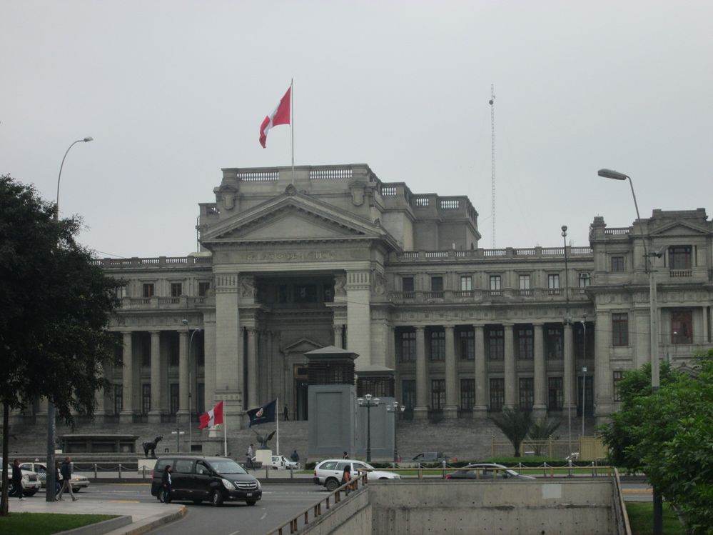 Justice Palace in Lima