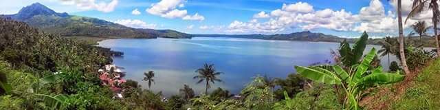 Leyte province bay (panorama photo)