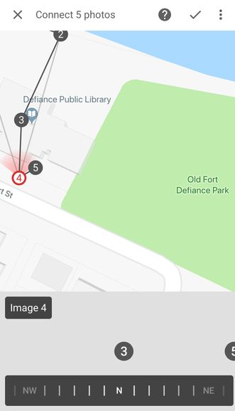 Cannot connect photos from two different listing groups