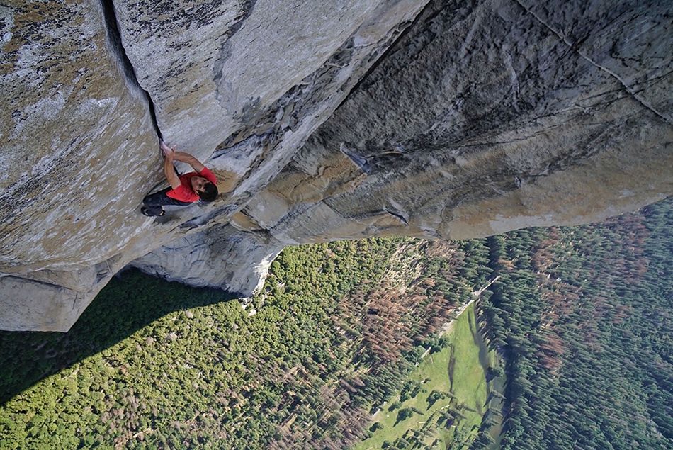 Alex Honnold free solo - Copyright National Geographic