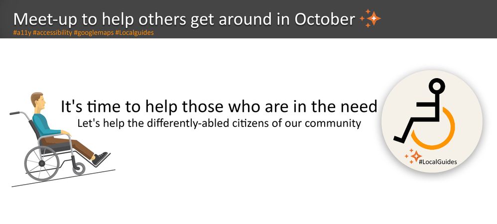 Meetup to help others get around in October