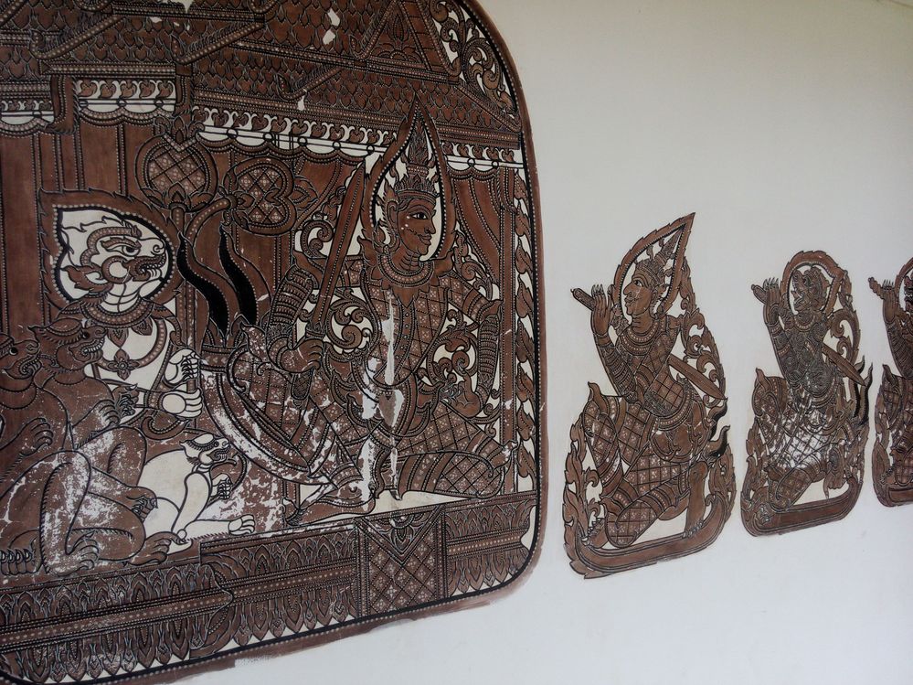 Leather carving art