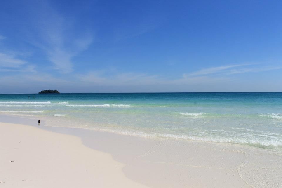 Koh Touch beach, Koh Rong Island