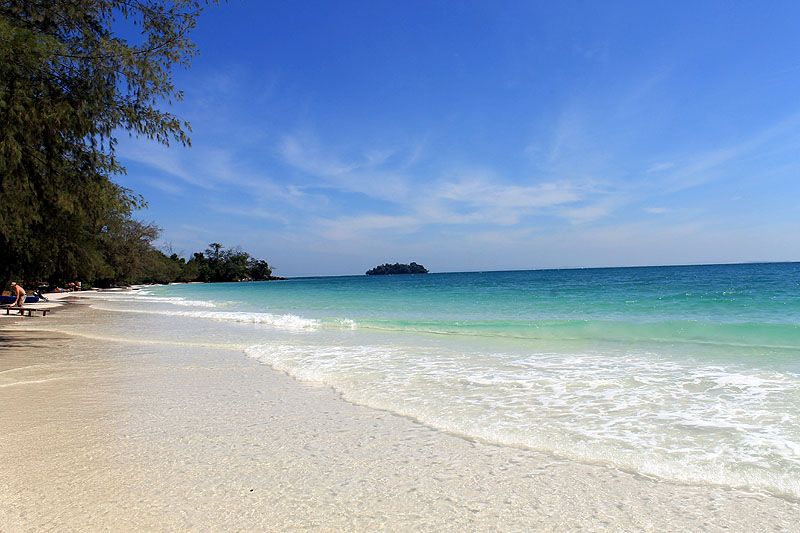 Koh Touch beach, Koh Rong Island