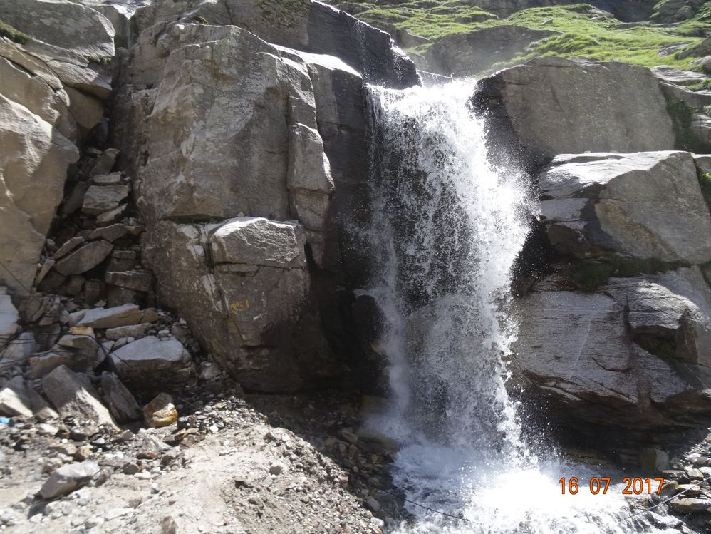 A small Water fall  may be better than the  plastic bottled  water !